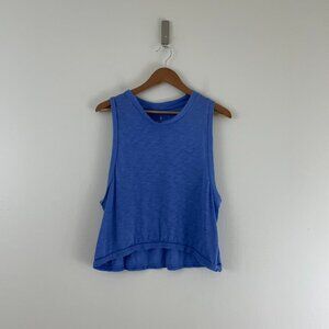 Free People Movement Blue Love Muscle Tank Top Size Small